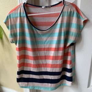 Blu Planet Striped Shirt - Large